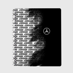 Тетрадь с принтом Mercedes в Кировске, 100% бумага | 48 листов, плотность листов — 60 г/м2, плотность картонной обложки — 250 г/м2. Листы скреплены сбоку удобной пружинной спиралью. Уголки страниц и обложки скругленные. Цвет линий — светло-серый
 | amg | mercedes | авто | автомобиль | иномарка | логотип | машина | мерседес | текстура