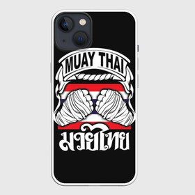 Чехол для iPhone 13 с принтом Muay Thai в Кировске,  |  | fight | muay thai | thai boxing | ufc | бокс | ката | кикбоксин | лаос | лоу кик | муай | мьянма | поединок | таиланд | тай | тайский | таолу