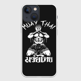 Чехол для iPhone 13 mini с принтом Muay Thai в Кировске,  |  | fight | muay thai | thai boxing | ufc | бокс | ката | кикбоксин | лаос | лоу кик | муай | мьянма | поединок | таиланд | тай | тайский | таолу