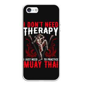 Чехол для iPhone 5/5S матовый с принтом Muay Thai в Кировске, Силикон | Область печати: задняя сторона чехла, без боковых панелей | fight | muay thai | thai boxing | ufc | бокс | ката | кикбоксин | лаос | лоу кик | муай | мьянма | поединок | таиланд | тай | тайский | таолу