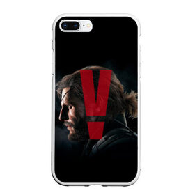 Чехол для iPhone 7Plus/8 Plus матовый с принтом METAL GEAR SOLID 5 в Кировске, Силикон | Область печати: задняя сторона чехла, без боковых панелей | metal gear | metal gear solid 2 | metal gear solid 3 | metal gear solid 4 | metal gear solid 5 | metal gear solid 5 phantom | metal gear solid. | метал геар | мэтал геар