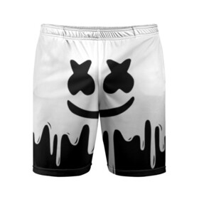 Мужские шорты спортивные с принтом MELLO BLACK x WHITE  MARSHMELLO в Кировске,  |  | colors | dj | marshmello | paints | usa | абстракция | америка | звезда | клубная музыка | космический | краски | маршмелло | музыка | музыкант