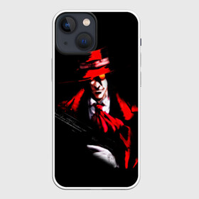 Чехол для iPhone 13 mini с принтом Хеллсинг (1) в Кировске,  |  | anime | drakula | helsing | manga | аниме | вампир | дракула | манга | хеллсинг