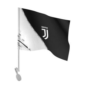 Флаг для автомобиля с принтом JUVENTUS в Кировске, 100% полиэстер | Размер: 30*21 см | italia | juve | juventus | sport | италия | спорт | спортивная форма | футбол | футбольный | чемпионат | ювентус