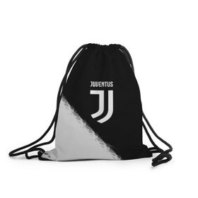 Рюкзак-мешок 3D с принтом JUVENTUS в Кировске, 100% полиэстер | плотность ткани — 200 г/м2, размер — 35 х 45 см; лямки — толстые шнурки, застежка на шнуровке, без карманов и подкладки | italia | juve | juventus | sport | италия | спорт | спортивная форма | футбол | футбольный | чемпионат | ювентус