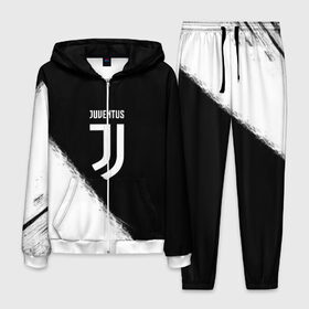 Мужской костюм 3D с принтом JUVENTUS в Кировске, 100% полиэстер | Манжеты и пояс оформлены тканевой резинкой, двухслойный капюшон со шнурком для регулировки, карманы спереди | italia | juve | juventus | sport | италия | спорт | спортивная форма | футбол | футбольный | чемпионат | ювентус