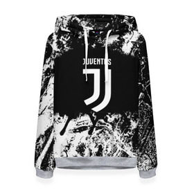 Женская толстовка 3D с принтом JUVENTUS в Кировске, 100% полиэстер  | двухслойный капюшон со шнурком для регулировки, мягкие манжеты на рукавах и по низу толстовки, спереди карман-кенгуру с мягким внутренним слоем. | italia | juve | juventus | sport | италия | спорт | спортивная форма | футбол | футбольный | чемпионат | ювентус