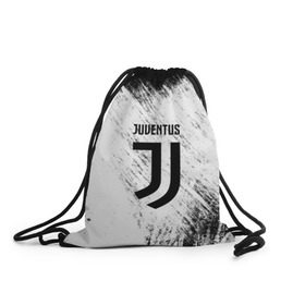 Рюкзак-мешок 3D с принтом Juventus в Кировске, 100% полиэстер | плотность ткани — 200 г/м2, размер — 35 х 45 см; лямки — толстые шнурки, застежка на шнуровке, без карманов и подкладки | italia | juve | juventus | sport | италия | спорт | спортивная форма | футбол | футбольный | чемпионат | ювентус