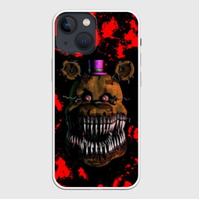 Чехол для iPhone 13 mini с принтом Five Nights At Freddys в Кировске,  |  | 5 ночей с фредди | five nights at freddys | foxy | аниматроники | игра | компьютерная игра | робот | фокси | фредди | фреди | чика