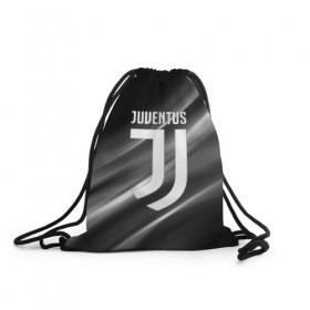 Рюкзак-мешок 3D с принтом JUVENTUS SPORT в Кировске, 100% полиэстер | плотность ткани — 200 г/м2, размер — 35 х 45 см; лямки — толстые шнурки, застежка на шнуровке, без карманов и подкладки | cr7 | fc | football | football club | juve | juventus | ronaldo | sport | роналдо | спорт | спортивные | униформа | фирменные цвета | фк | футбол | футбольный клуб | ювентус