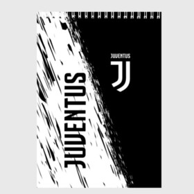 Скетчбук с принтом JUVENTUS SPORT в Кировске, 100% бумага
 | 48 листов, плотность листов — 100 г/м2, плотность картонной обложки — 250 г/м2. Листы скреплены сверху удобной пружинной спиралью | cr7 | fc | football | football club | juve | juventus | ronaldo | sport | роналдо | спорт | спортивные | униформа | фирменные цвета | фк | футбол | футбольный клуб | ювентус