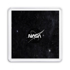 Магнит 55*55 с принтом NASA в Кировске, Пластик | Размер: 65*65 мм; Размер печати: 55*55 мм | galaxy | nasa | nebula | space | star | абстракция | вселенная | галактика | звезда | звезды | космический | наса | планеты