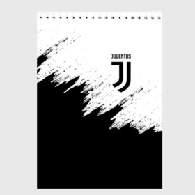 Скетчбук с принтом JUVENTUS SPORT в Кировске, 100% бумага
 | 48 листов, плотность листов — 100 г/м2, плотность картонной обложки — 250 г/м2. Листы скреплены сверху удобной пружинной спиралью | black and white | cr7 | fc | football | football club | juve | juventus | ronaldo | sport | роналдо | спорт | спортивные | униформа | фирменные цвета | фк | футбол | футбольный клуб | черно белый | ювентус