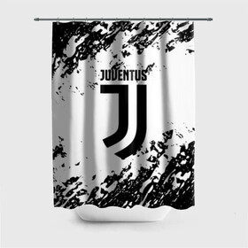 Штора 3D для ванной с принтом JUVENTUS в Кировске, 100% полиэстер | плотность материала — 100 г/м2. Стандартный размер — 146 см х 180 см. По верхнему краю — пластиковые люверсы для креплений. В комплекте 10 пластиковых колец | cr7 | fc | football | football club | juve | juventus | ronaldo | sport | роналдо | спорт | спортивные | униформа | фирменные цвета | фк | футбол | футбольный клуб | ювентус