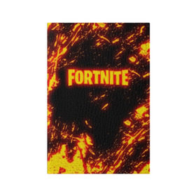 Обложка для паспорта матовая кожа с принтом FORTNITE FIRE STORM в Кировске, натуральная матовая кожа | размер 19,3 х 13,7 см; прозрачные пластиковые крепления | 2019 | armor | armour | cybersport | esport | fire | flame | fortnite | game | llama | logo | броня | игра | киберспорт | лама | огонь | фиолетовый | фирменные цвета | фортнайт