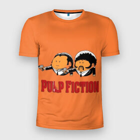 Мужская футболка 3D спортивная с принтом Pulp Fiction - Art 2 в Кировске, 100% полиэстер с улучшенными характеристиками | приталенный силуэт, круглая горловина, широкие плечи, сужается к линии бедра | art | film | movie | pulp fiction | tarantino | кино | криминальное чтиво | приколы | тарантино | фильмы