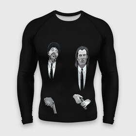 Мужской рашгард 3D с принтом Pulp Fiction   Art 3 в Кировске,  |  | art | film | movie | pulp fiction | tarantino | кино | криминальное чтиво | приколы | тарантино | фильмы