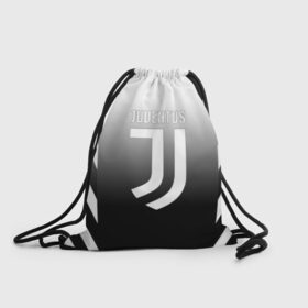 Рюкзак-мешок 3D с принтом JUVENTUS в Кировске, 100% полиэстер | плотность ткани — 200 г/м2, размер — 35 х 45 см; лямки — толстые шнурки, застежка на шнуровке, без карманов и подкладки | cr7 | fc | football | football club | juve | juventus | ronaldo | sport | роналдо | спорт | спортивные | униформа | фирменные цвета | фк | футбол | футбольный клуб | ювентус