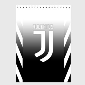 Скетчбук с принтом JUVENTUS в Кировске, 100% бумага
 | 48 листов, плотность листов — 100 г/м2, плотность картонной обложки — 250 г/м2. Листы скреплены сверху удобной пружинной спиралью | cr7 | fc | football | football club | juve | juventus | ronaldo | sport | роналдо | спорт | спортивные | униформа | фирменные цвета | фк | футбол | футбольный клуб | ювентус