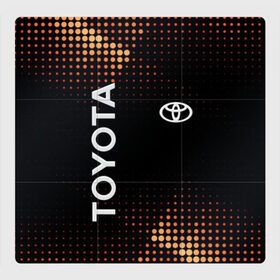 Магнитный плакат 3Х3 с принтом Toyota в Кировске, Полимерный материал с магнитным слоем | 9 деталей размером 9*9 см | toyota | абстракция | авто | автомобиль | лого | логотип | машина | таета | тоета | тойота