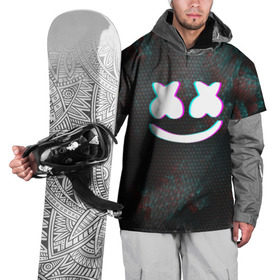 Накидка на куртку 3D с принтом MARSHMELLO в Кировске, 100% полиэстер |  | dj | glitch | marshmello | usa | америка | глитч | клубная музыка | маршмелло | музыка | музыкант