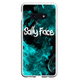 Чехол для Samsung S10E с принтом SALLY FACE в Кировске, Силикон | Область печати: задняя сторона чехла, без боковых панелей | Тематика изображения на принте: face | fire | flame | game | horror | larry | sally | sally face | sanity s fall | игра | ларри | мальчик с протезом | огонь | салли | салли фейс | ужасы