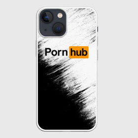 Чехол для iPhone 13 mini с принтом Pornhub в Кировске,  |  | Тематика изображения на принте: brazzers | браззерс