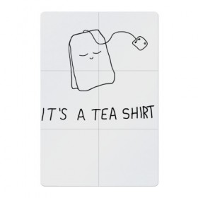 Магнитный плакат 2Х3 с принтом TEA SHIRT в Кировске, Полимерный материал с магнитным слоем | 6 деталей размером 9*9 см | beauty | cute | funny | handsome | tea | teabag | милота | пакетик