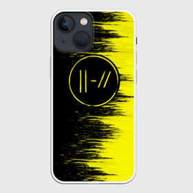 Чехол для iPhone 13 mini с принтом Twenty One Pilots 7 в Кировске,  |  | abstract | one pilots | twenty one | twenty one pilots | желтый | твенти ван | твенти ван пайлотс