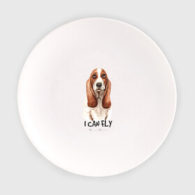 Тарелка с принтом Бассет-хаунд в Кировске, фарфор | диаметр - 210 мм
диаметр для нанесения принта - 120 мм | Тематика изображения на принте: dog | бассет | бассет хаунд | собака | собаки | хаунд