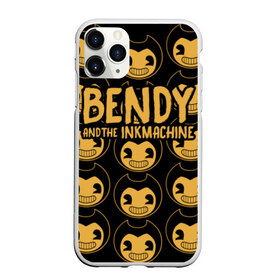 Чехол для iPhone 11 Pro матовый с принтом Bendy And The Ink Machine (35) в Кировске, Силикон |  | bendy | bendy and the ink machine | devil | game | horror | ink | mask | бенди | бенди и чернильная машина | краска | чернила