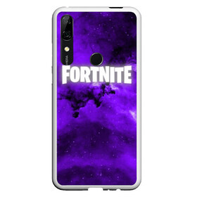 Чехол для Honor P Smart Z с принтом FORTNITE SPACE в Кировске, Силикон | Область печати: задняя сторона чехла, без боковых панелей | 2019 | armor | colors | cybersport | esport | fortnite | galaxy | game | llama | logo | paints | space | абстракция | броня | вселенная | галактика | звезда | звезды | игра | киберспорт | космическ