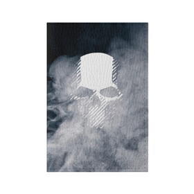 Обложка для паспорта матовая кожа с принтом  GHOST RECON  в Кировске, натуральная матовая кожа | размер 19,3 х 13,7 см; прозрачные пластиковые крепления | Тематика изображения на принте: breakpoint | ghost recon | ghost recon breakpoint | logo | mask | skell technology | tom clancys | tom clancys ghost recon breakpoint | wildlands | лого | маска