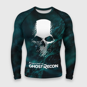 Мужской рашгард 3D с принтом GHOST RECON в Кировске,  |  | bones | breakpoint | ghost | ghost recon | ghost recon breakpoint | logo | mask | skell technology | skull | tom clancys | tom clancys ghost recon breakpoint | wildlands | лого | маска | призрак | череп