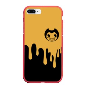 Чехол для iPhone 7Plus/8 Plus матовый с принтом Bendy And The Ink Machine (37) в Кировске, Силикон | Область печати: задняя сторона чехла, без боковых панелей | Тематика изображения на принте: 