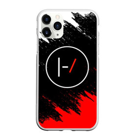 Чехол для iPhone 11 Pro матовый с принтом TWENTY ONE PILOTS в Кировске, Силикон |  | 21 pilots | 21p | music | paints | rock | top | trench | twenty one pilots | брызги | группа | краски | музыка | рок