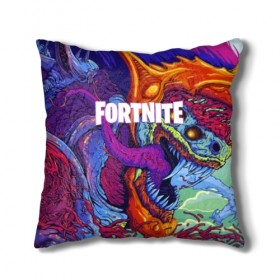 Подушка 3D с принтом FORTNITE HYPERBEAST в Кировске, наволочка – 100% полиэстер, наполнитель – холлофайбер (легкий наполнитель, не вызывает аллергию). | состоит из подушки и наволочки. Наволочка на молнии, легко снимается для стирки | 2019 | armor | armour | cybersport | esport | fortnite | game | hyperbeast | logo | monster | season 9 | skin | броня | игра | киберспорт | сезон 9 | фиолетовый | фортнайт