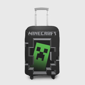 Чехол для чемодана 3D с принтом Minecraft в Кировске, 86% полиэфир, 14% спандекс | двустороннее нанесение принта, прорези для ручек и колес | funny | mine | minecraft | mods | noob | pro | skins | story | vs | zombie | инди | конструктор | майнкрафт | моды | нуб | скин | скрипер | шахта