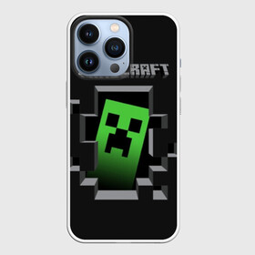 Чехол для iPhone 13 Pro с принтом Minecraft в Кировске,  |  | funny | mine | minecraft | mods | noob | pro | skins | story | vs | zombie | инди | конструктор | майнкрафт | моды | нуб | скин | скрипер | шахта