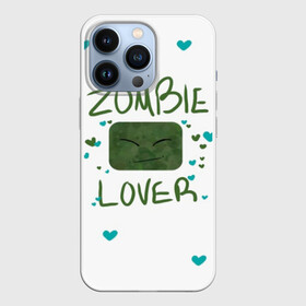 Чехол для iPhone 13 Pro с принтом Zombie Lover в Кировске,  |  | funny | mine | minecraft | mods | noob | pro | skins | story | vs | zombie | инди | конструктор | майнкрафт | моды | нуб | скин | скрипер | шахта