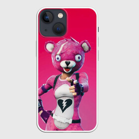 Чехол для iPhone 13 mini с принтом Only You в Кировске,  |  | battle royale | bear | fortnite | pink | батл роял | медведь | розовый | фортнайт | фурри