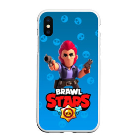 Чехол для iPhone XS Max матовый с принтом Brawl Stars 11 в Кировске, Силикон | Область печати: задняя сторона чехла, без боковых панелей | Тематика изображения на принте: android | brawl | brawl stars | clash | clash royale | game | royale | stars | андроид | игра | мобильные игры