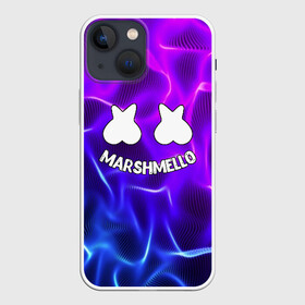 Чехол для iPhone 13 mini с принтом Marshmello THUNDER в Кировске,  |  | christopher comstock | dj | marshmello | music | диджей | клубная музыка | клубняк | крис комсток | логотип | маршмеллоу | музыка