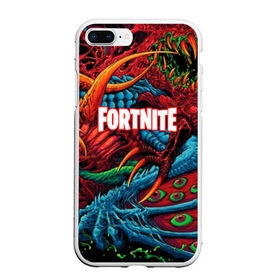 Чехол для iPhone 7Plus/8 Plus матовый с принтом FORTNITE HYPERBEAST в Кировске, Силикон | Область печати: задняя сторона чехла, без боковых панелей | battle royale | fortnite | fortnite battle royale | futuresynth | game | outrun | retrowave | synth | synthwave | игры | ретровейв | синтвейв | фортнайт