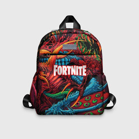 Детский рюкзак 3D с принтом FORTNITE HYPERBEAST в Кировске, 100% полиэстер | лямки с регулируемой длиной, сверху петелька, чтобы рюкзак можно было повесить на вешалку. Основное отделение закрывается на молнию, как и внешний карман. Внутри дополнительный карман. По бокам два дополнительных кармашка | Тематика изображения на принте: battle royale | fortnite | fortnite battle royale | futuresynth | game | outrun | retrowave | synth | synthwave | игры | ретровейв | синтвейв | фортнайт