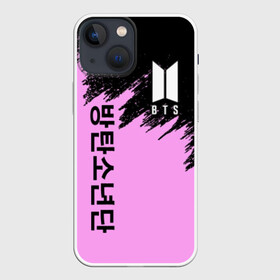 Чехол для iPhone 13 mini с принтом BTS в Кировске,  |  | bangtan boys | bt21 | bts | bts army | bts stickers | j hope | jimin | jin | jungkook | k pop | rap monster | rapmon | suga | v | бтс | корея | стикеры bts