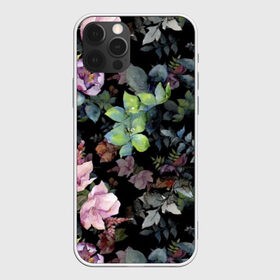 Чехол для iPhone 12 Pro Max с принтом Цветочный сад в Кировске, Силикон |  | Тематика изображения на принте: бутоны | вишня | зимняя вишня | красные ягоды | летняя | лето | листья | малина | мода | плоды | сочная | цветы | ягоды | яркая