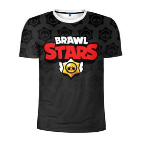 Мужская футболка 3D спортивная с принтом BRAWL STARS в Кировске, 100% полиэстер с улучшенными характеристиками | приталенный силуэт, круглая горловина, широкие плечи, сужается к линии бедра | android | brawl stars | games | mobile game | stars | игры | мобильные игры