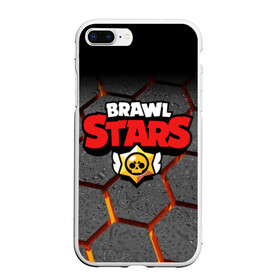 Чехол для iPhone 7Plus/8 Plus матовый с принтом Brawl Stars Hex в Кировске, Силикон | Область печати: задняя сторона чехла, без боковых панелей | Тематика изображения на принте: brawl | brawl st | brawl stars | colt | hexagon | logo | map | mobo | pattern | poco | shelly | stars | бравл | игра | игры | карта | кольт | лого | мобильные игры | патерн | паттерн | поко | соты | старс | шелли