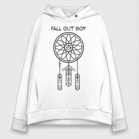 Женское худи Oversize хлопок с принтом Fall Out Boy в Кировске, френч-терри — 70% хлопок, 30% полиэстер. Мягкий теплый начес внутри —100% хлопок | боковые карманы, эластичные манжеты и нижняя кромка, капюшон на магнитной кнопке | fall out boy | fallout | falloutboy | группа | музыка | панк | рок | фолаутбой